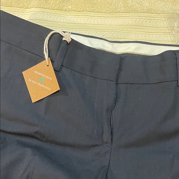 Theory Navy Boot Cut Pants - Picture 3 of 7